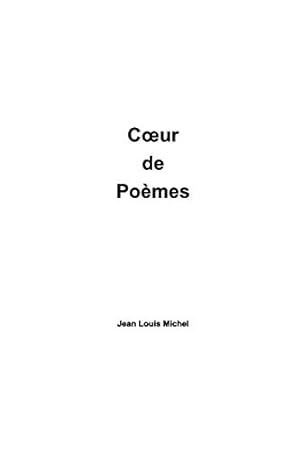 Bild des Verkufers fr Coeur de Po ¨mes (French Edition) [Soft Cover ] zum Verkauf von booksXpress