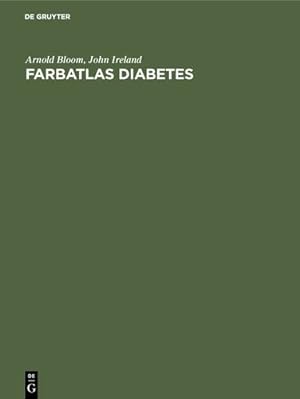 Immagine del venditore per Farbatlas Diabetes (German Edition) [Hardcover ] venduto da booksXpress