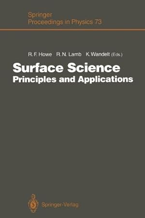 Seller image for Surface Science: Principles and Applications (Springer Proceedings in Physics) [Paperback ] for sale by booksXpress