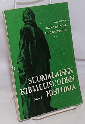 Image du vendeur pour Suomalaisen Kirjallisuuden Historia mis en vente par Bolerium Books Inc.