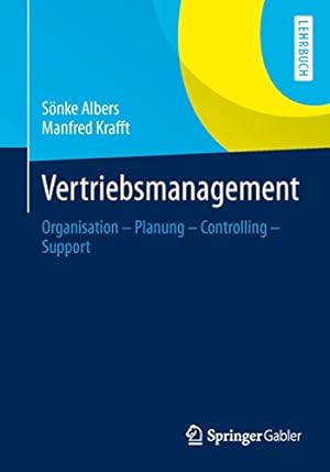 Seller image for Vertriebsmanagement: Organisation - Planung - Controlling - Support (German Edition) by Albers, Sönke, Krafft, Manfred [Paperback ] for sale by booksXpress