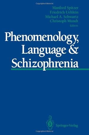 Immagine del venditore per Phenomenology, Language & Schizophrenia [Paperback ] venduto da booksXpress