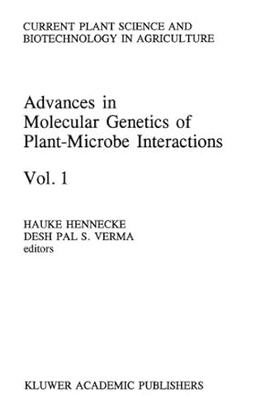 Seller image for Advances in Molecular Genetics of Plant-Microbe Interactions, Vol.1 (Current Plant Science and Biotechnology in Agriculture) [Hardcover ] for sale by booksXpress