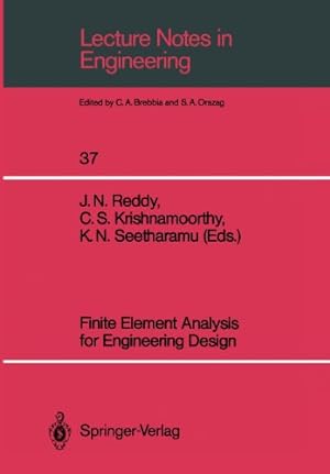 Immagine del venditore per Finite Element Analysis for Engineering Design (Lecture Notes in Engineering) [Paperback ] venduto da booksXpress