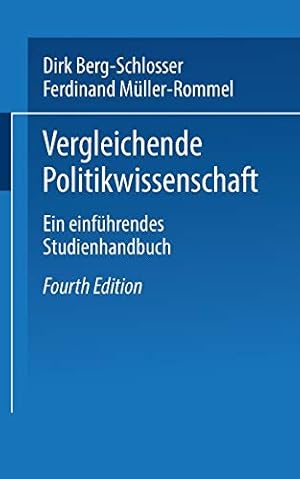 Seller image for Vergleichende Politikwissenschaft: Ein einführendes Studienhandbuch (Universitätstaschenbücher) (German Edition) [Soft Cover ] for sale by booksXpress
