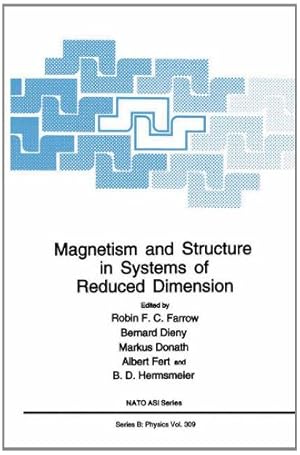 Seller image for Magnetism and Structure in Systems of Reduced Dimension (Nato Science Series B:) [Paperback ] for sale by booksXpress