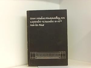 Bild des Verkufers fr Grosse Mnchner Kunstausstellung 1949. Haus der Kunst 9. September bis 19. November 1949. Offizieller Katalog zum Verkauf von Book Broker