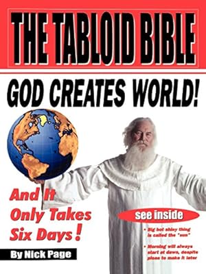 Seller image for The Tabloid Bible by Page, Nick [Paperback ] for sale by booksXpress