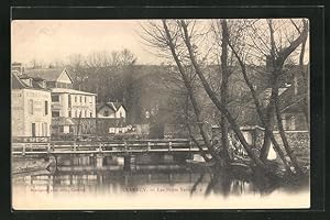 Carte postale Clamecy, Les Ponts Verts