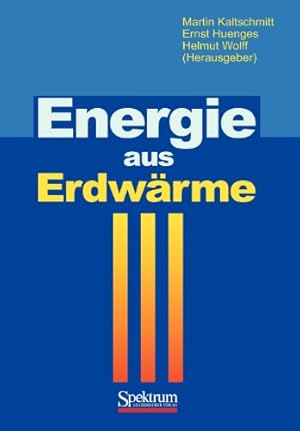 Immagine del venditore per Energie aus Erdwärme (German Edition) by Kaltschmitt, Martin [Paperback ] venduto da booksXpress