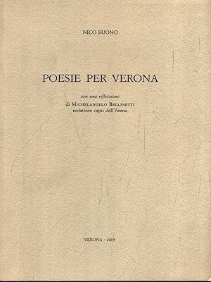 Immagine del venditore per Poesie per Verona venduto da Librodifaccia