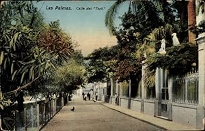 Image du vendeur pour Ansichtskarte / Postkarte Las Palmas de Gran Canaria Kanarische Inseln, Calle del Toril mis en vente par akpool GmbH