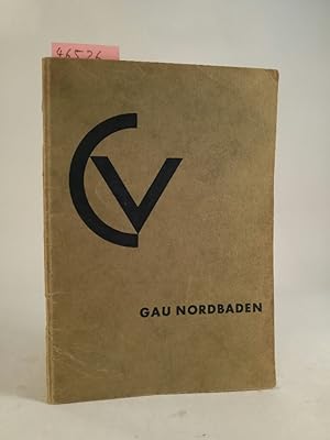 Seller image for C.V. . Gau Nordbaden. Mitgliederverzeichnis nach dem Stande vom 1. Januar 1931 for sale by ANTIQUARIAT Franke BRUDDENBOOKS