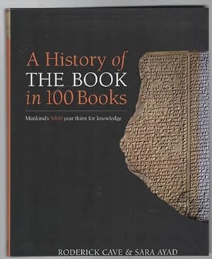 Immagine del venditore per A History of The Book in 100 Books. venduto da Time Booksellers