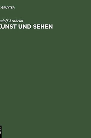 Immagine del venditore per Kunst Und Sehen: Eine Psychologie Des Schopferischen Auges (German Edition) by Arnheim, Rudolf, Diers, Michael [Paperback ] venduto da booksXpress