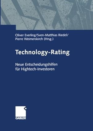 Seller image for Technology-Rating: Neue Entscheidungshilfen für Hightech-Investoren (German Edition) [Paperback ] for sale by booksXpress