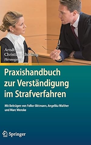 Seller image for Praxishandbuch zur Verständigung im Strafverfahren (German Edition) [Hardcover ] for sale by booksXpress