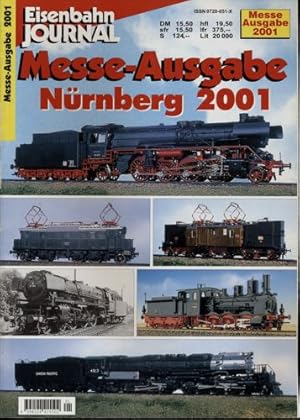 Bild des Verkufers fr Eisenbahn Journal Messe-Ausgabe Nrnberg 2001. zum Verkauf von Versandantiquariat  Rainer Wlfel