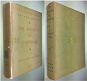 Seller image for The Analects of Confucius. Translated by Arthur Waley. Original First Edition in Dustjacket, 1938 for sale by Chinese Art Books