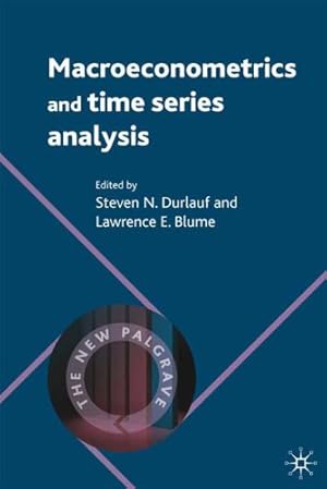 Imagen del vendedor de Macroeconometrics and Time Series Analysis (The New Palgrave Economics Collection) [Hardcover ] a la venta por booksXpress