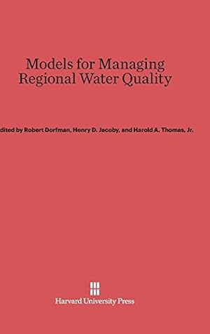 Immagine del venditore per Models for Managing Regional Water Quality [Hardcover ] venduto da booksXpress