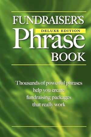 Bild des Verkufers fr Fundraiser's Phrase Book by Hamilton, Gail [Paperback ] zum Verkauf von booksXpress