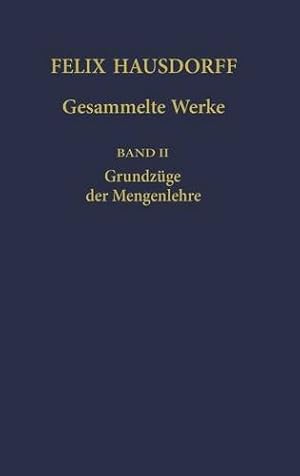 Seller image for Grundzüge der Mengenlehre (German and English Edition) by Hausdorff, Felix [Hardcover ] for sale by booksXpress