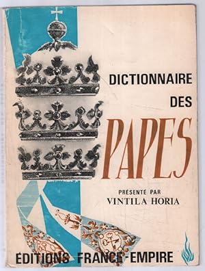 Imagen del vendedor de Dictionnaire des papes a la venta por librairie philippe arnaiz