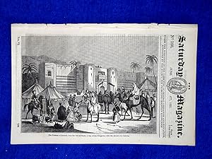 The Saturday Magazine No 188, ARABIA, + LAUNCESTON Castle,+ DEAL BOATMEN 1835
