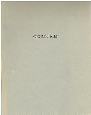 Imagen del vendedor de Geometrien aus sterreich. a la venta por Antiquariat Bernd Preler