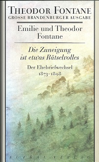 Bild des Verkufers fr Die Zuneigung ist etwas Rtselvolles. Der Ehebriefwechsel 1873 - 1898. Herausgegeben von Gotthard Erler unter Mitarbeit von Theres Erler. zum Verkauf von Antiquariat Axel Kurta