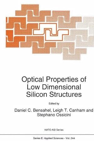 Immagine del venditore per Optical Properties of Low Dimensional Silicon Structures (Nato Science Series E:) [Paperback ] venduto da booksXpress