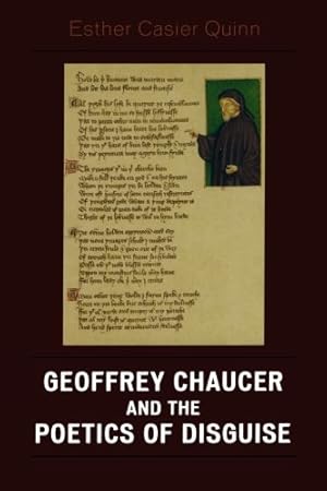 Seller image for Geoffrey Chaucer and the Poetics of Disguise by Quinn, Esther Casier [Paperback ] for sale by booksXpress