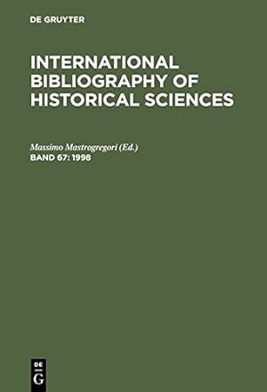 Seller image for International Bibliography of Historical Sciences, Volume 67 [Hardcover ] for sale by booksXpress