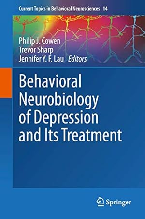 Seller image for Behavioral Neurobiology of Depression and Its Treatment (Current Topics in Behavioral Neurosciences) [Soft Cover ] for sale by booksXpress