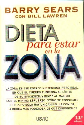 Imagen del vendedor de DIETA PARA ESTAR EN LA ZONA. a la venta por Librera Raimundo