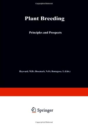 Imagen del vendedor de Plant Breeding: Principles and prospects [Hardcover ] a la venta por booksXpress