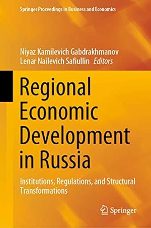 Seller image for Regional Economic Development in Russia: Institutions, Regulations, and Structural Transformations (Springer Proceedings in Business and Economics) [Hardcover ] for sale by booksXpress