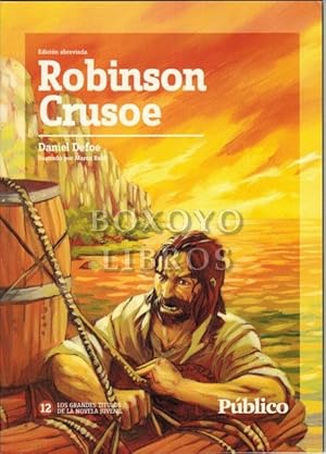 Robinson Crusoe. Edición abreviada. Ilustrado por Marco Baldí