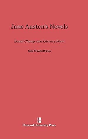 Image du vendeur pour Jane Austen's Novels by Brown, Julia Prewitt [Hardcover ] mis en vente par booksXpress