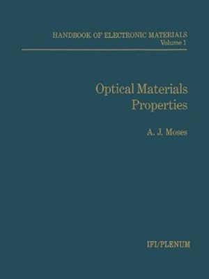 Seller image for Handbook of Electronic Materials: Volume 1 Optical Materials Properties by Moses, A. [Paperback ] for sale by booksXpress