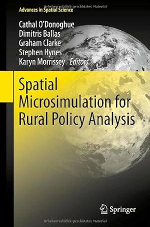 Image du vendeur pour Spatial Microsimulation for Rural Policy Analysis (Advances in Spatial Science) [Hardcover ] mis en vente par booksXpress