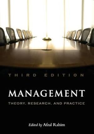Seller image for Management: Theory, Research, and Practice [Paperback ] for sale by booksXpress
