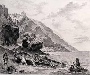 The Coast of Morocco. (First edition of the etching.)