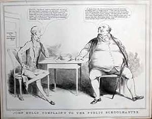 Bild des Verkufers fr John Bull's Complaint to the Public Schoolmaster (Henry Brougham, 1st Baron Brougham and Vaux; John Bull). zum Verkauf von Wittenborn Art Books