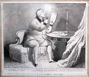 Bild des Verkufers fr A Great Economist (King George IV). zum Verkauf von Wittenborn Art Books