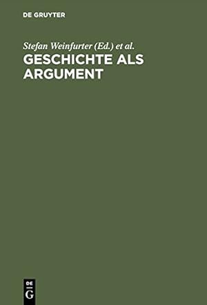 Bild des Verkufers fr Geschichte als Argument (German Edition) [Soft Cover ] zum Verkauf von booksXpress