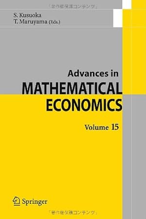 Seller image for Advances in Mathematical Economics Volume 15 [Hardcover ] for sale by booksXpress