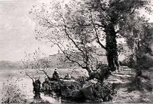 Garda Lake. (First edition of the etching.)