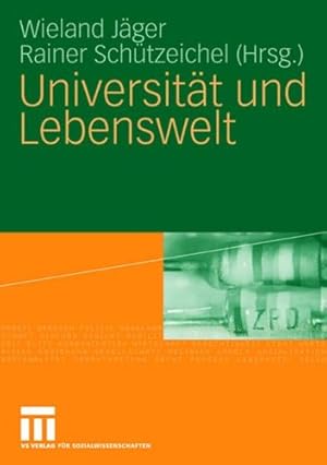 Seller image for Universität und Lebenswelt: Festschrift für Heinz Abels (German Edition) [Paperback ] for sale by booksXpress